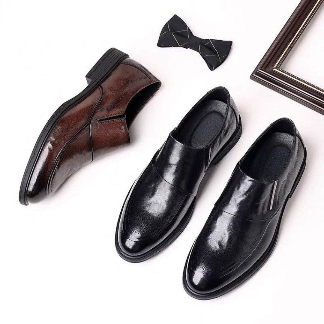 Sapatos de Couro de Luxo Feitos à Mão