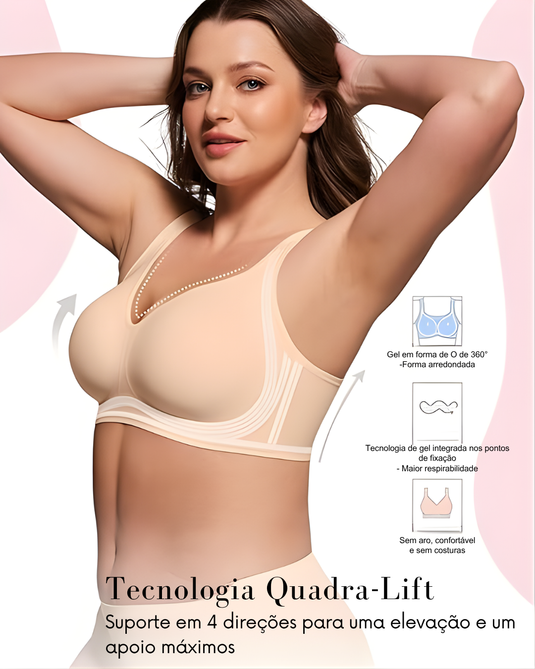 Soutien sem aro para todos os tamanhos (OFERTA 2X1)
