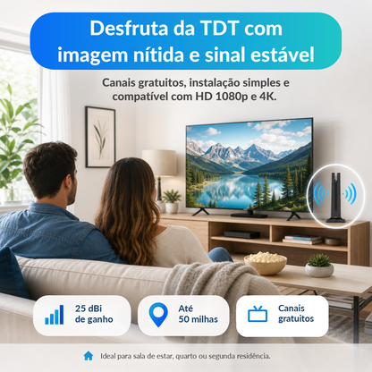 Antena Digital de Acesso Gratuito e Alta Definição