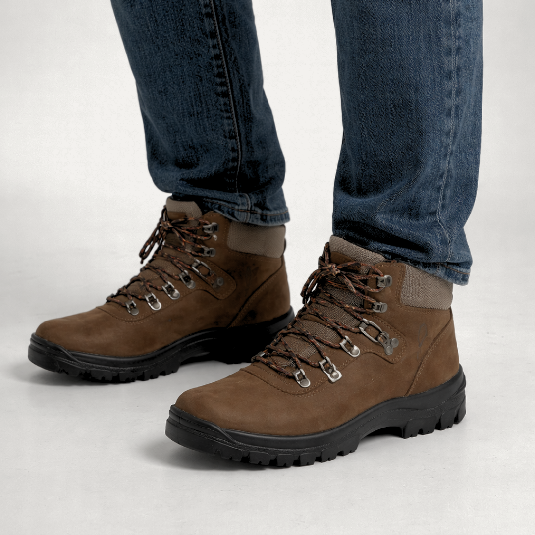 Botas Premium de couro para homem