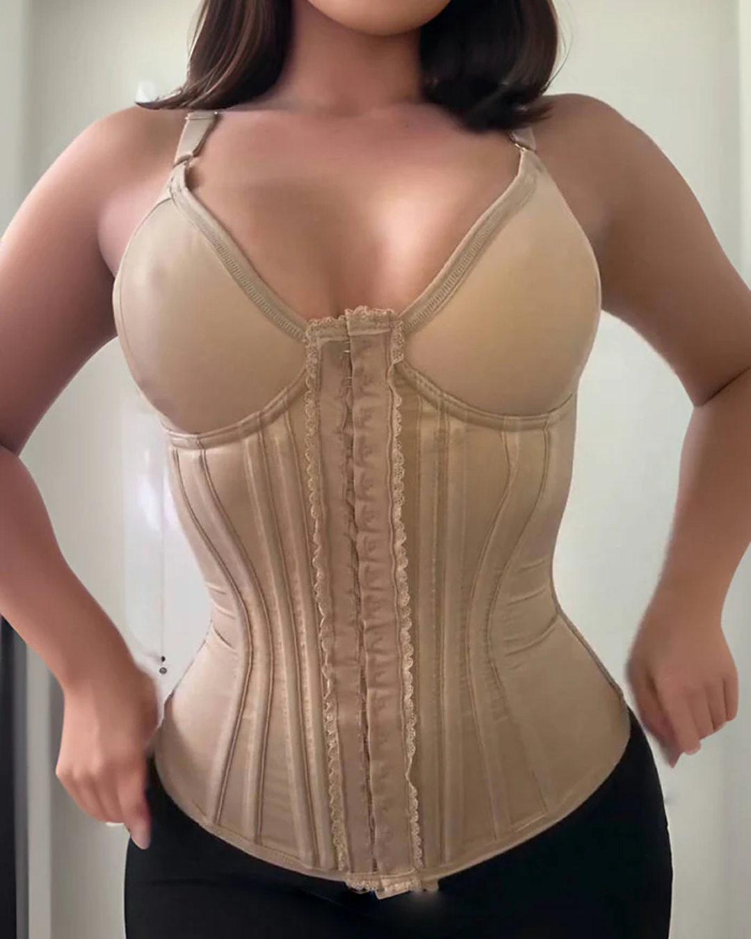 Cinta colombiana com reforço abdominal