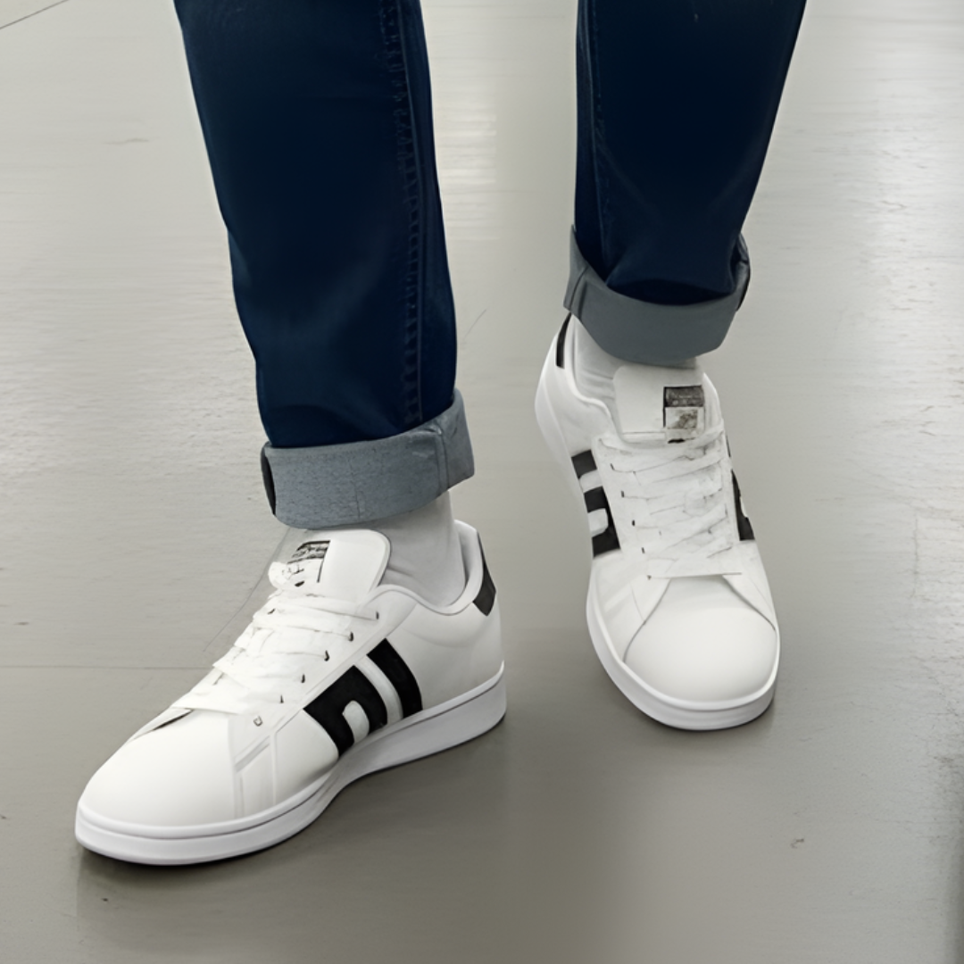 Calçado urbano com estética clássica para homem 