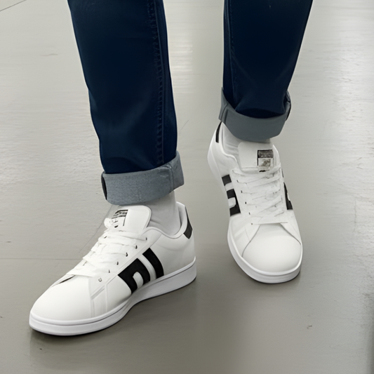 Calçado urbano com estética clássica para homem 