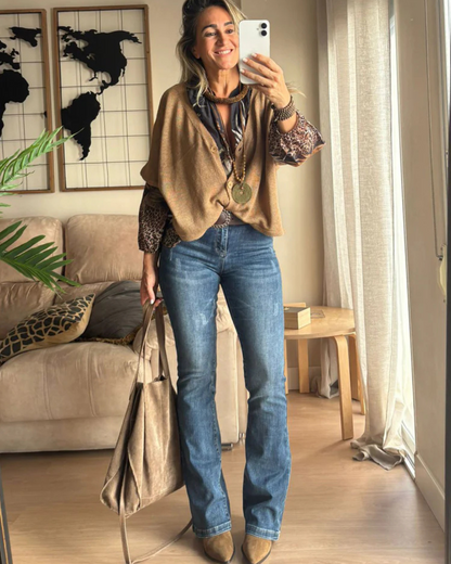 Calças justas casuais para mulher