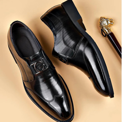 Sapatos Formais de Couro Genuíno de Alta Qualidade