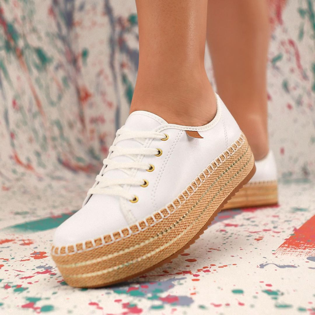 Mocassins com plataforma