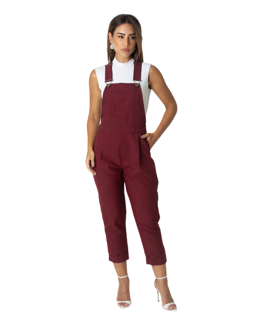 Calças de Corte Reto e Ajuste Folgado