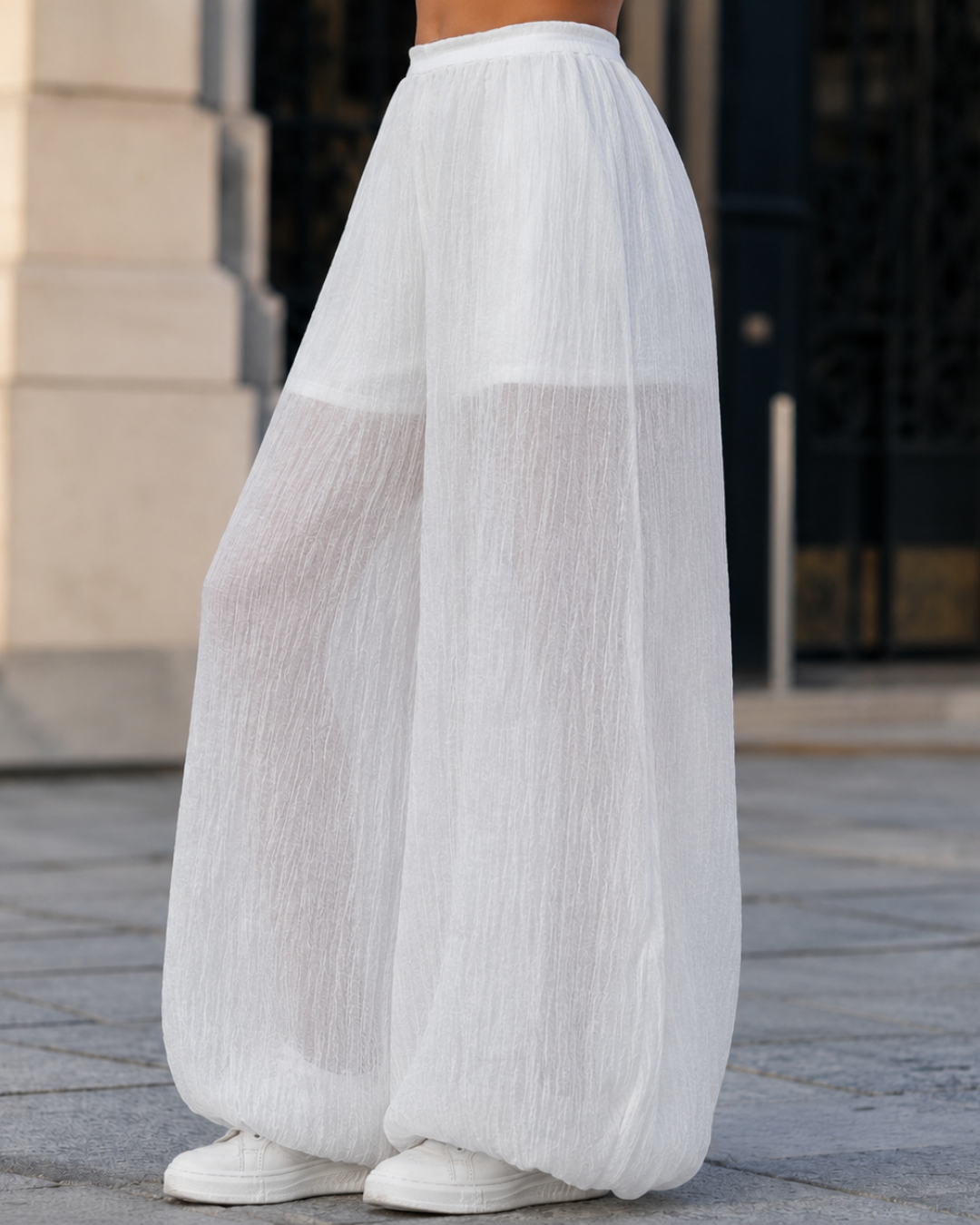 Calças de Tule Modelo Balão