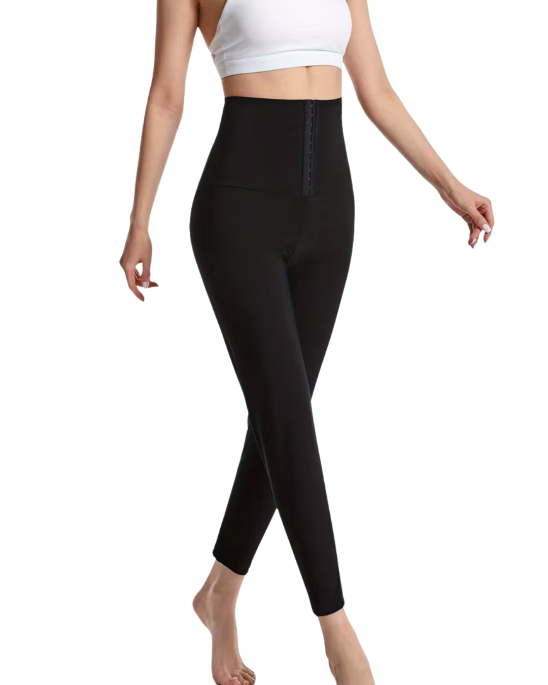 Calças com Efeito Modelador e Controlo de Abdominal