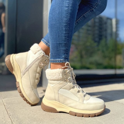 Botas de inverno com forro térmico 