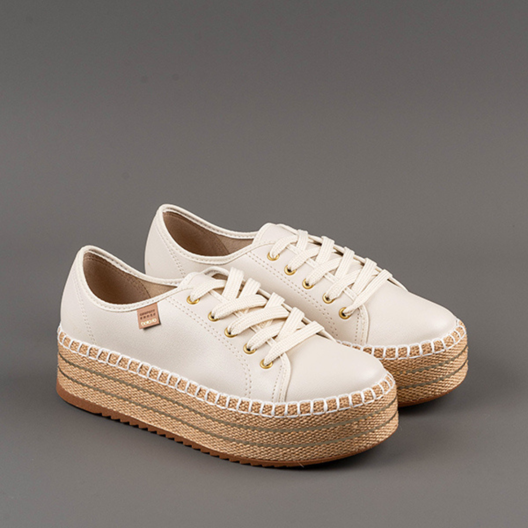 Mocassins com plataforma