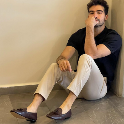 Mocassins clássicos para homem com um toque contemporâneo 