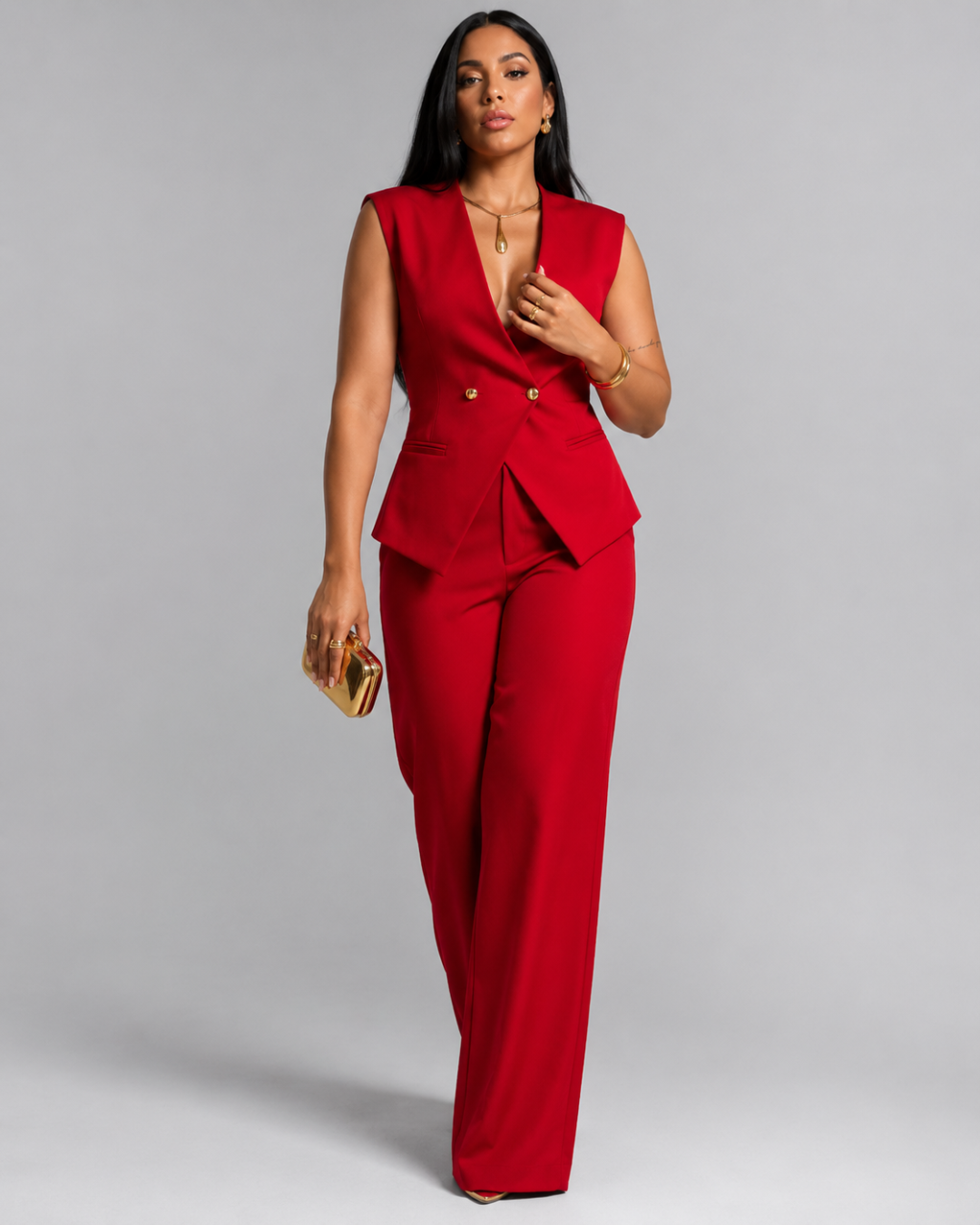 Conjunto Elegante Alfaiate