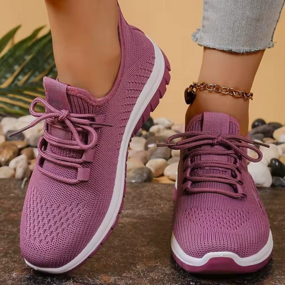 Ténis ergonómicos leves e respiráveis ​​para mulheres 