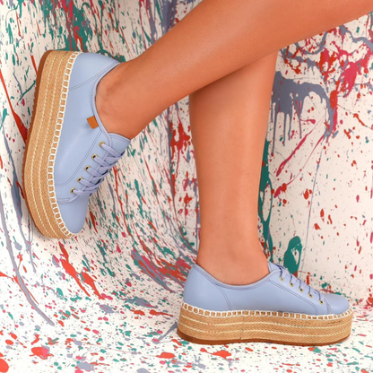 Mocassins com plataforma
