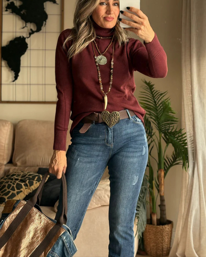 Calças justas casuais para mulher