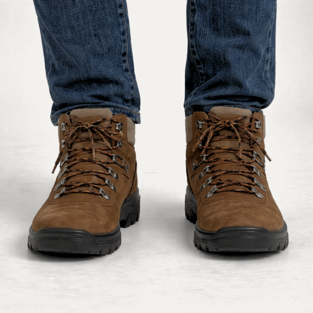 Botas Premium de couro para homem