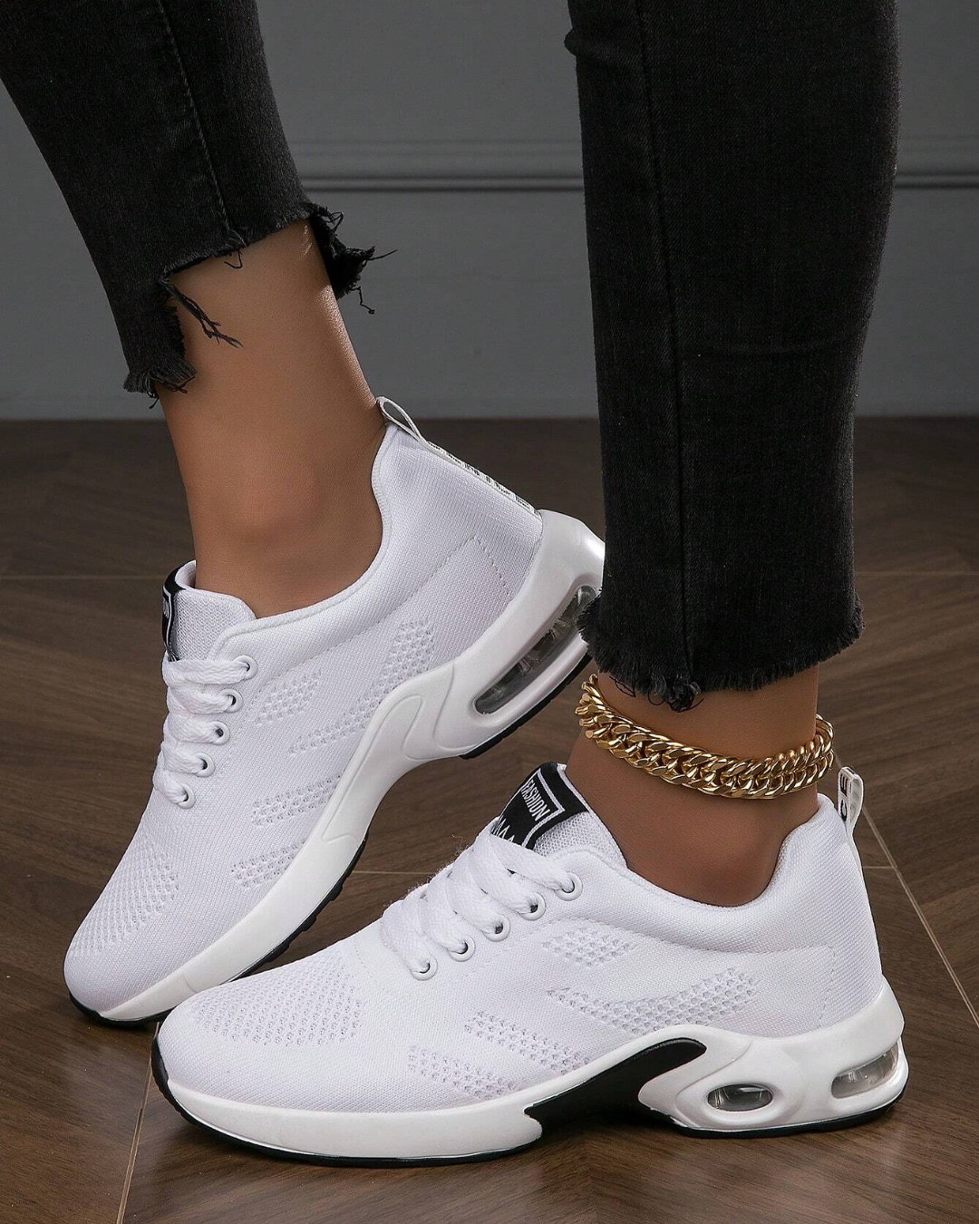 Sapatilhas de malha de ar para mulher 