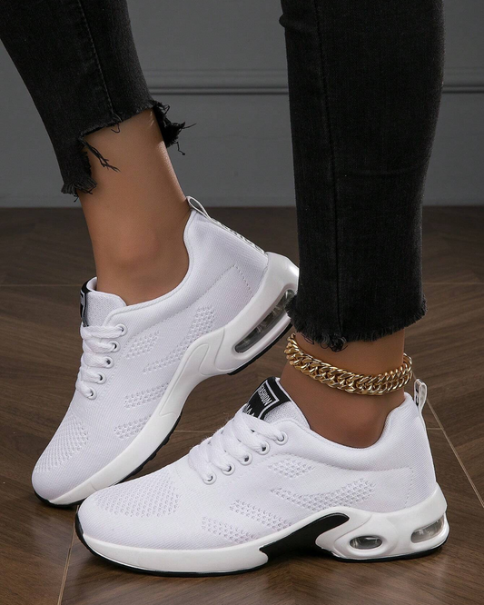 Sapatilhas de malha de ar para mulher 