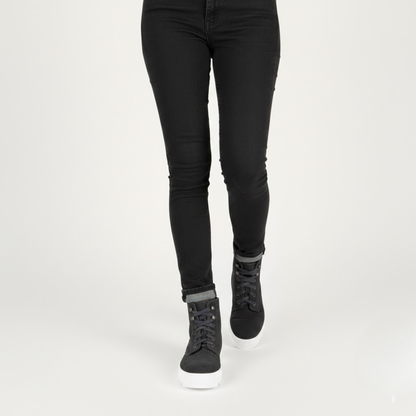 Bota casual com estilo intemporal e confortável para mulher