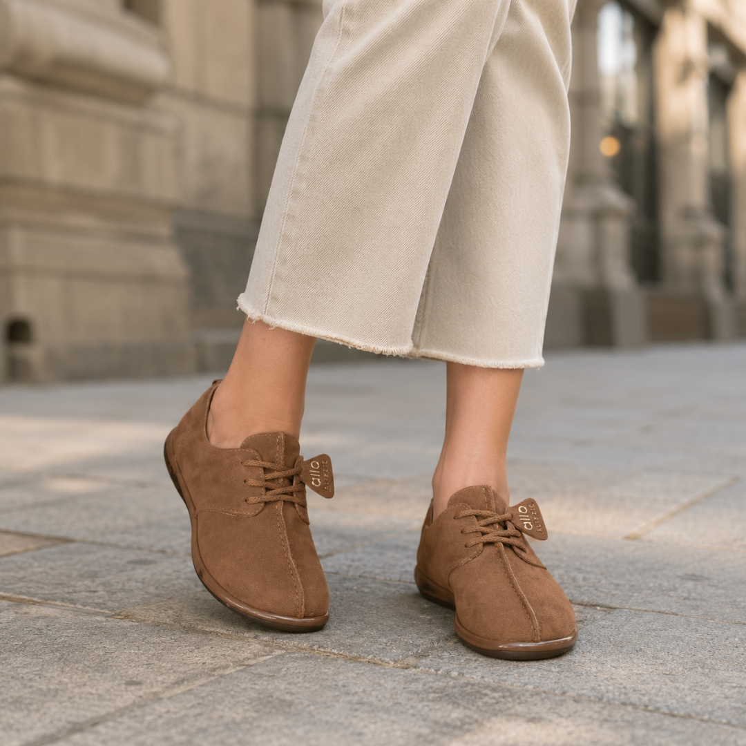 Sapatos Casuais com Atacadores