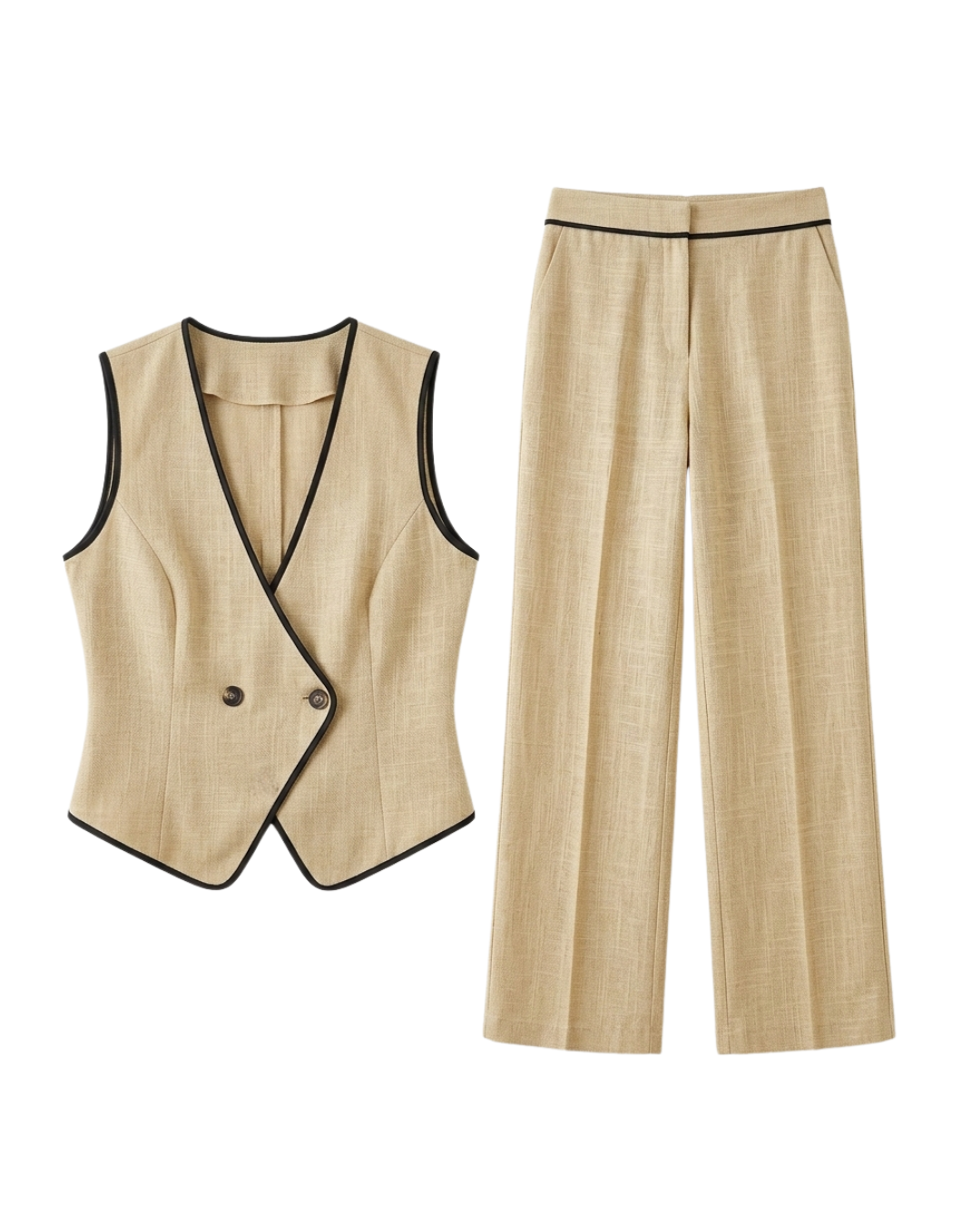 Conjunto de alfaiataria moderna e versátil para mulher