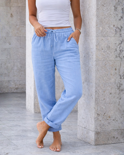 Calça respirável de corte descontraído