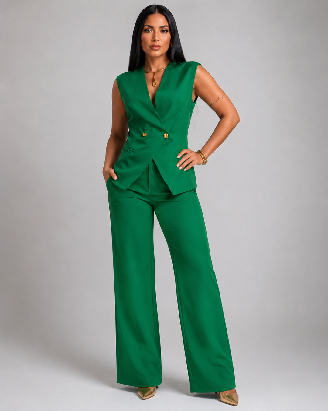 Conjunto Elegante Alfaiate