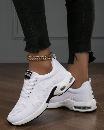 Sapatilhas de malha de ar para mulher 