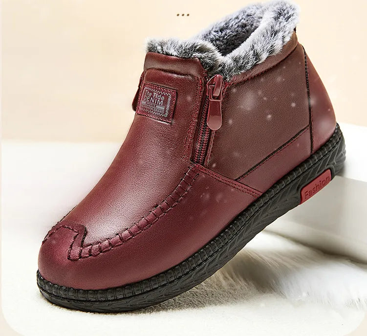 Botas Polar em pele para mulher