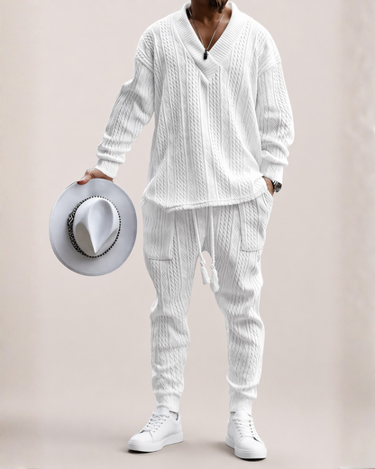Conjunto de Malha 2 Peças Ivory